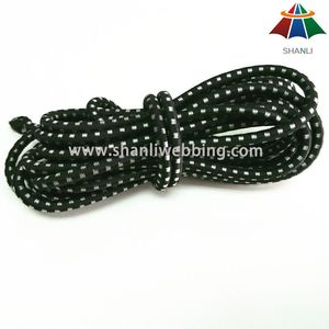 High-Strength 6mm Multi Color Nylon / Polyester / Spandex Elastic Rope / Cord