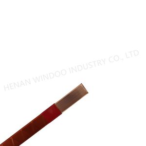 Double Layer Polyesterimide Yarnm High Temperature Kapton Wrapped Copper Flat Wire for Coil