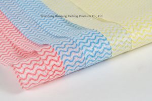 Custom Spunlace Non Woven Fabric Kitchen Lazy Rag Kitchen Wiping Towel Cleaning Cloth
