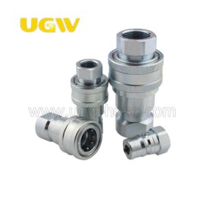 ISO5675 Standard Hydraulic Ball Valve Open and Close Hydraulic Quick Coupling