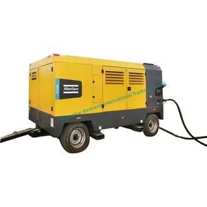 Atlas Copco Xats1200 Portable Diesel Air Compressor with Wheels