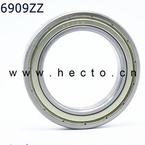 Long Life Standard Sealed Auto Roller Spherical Deep Groove Ball Bearing 69 Series with Shield 6909zz