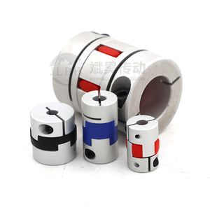 Rotex Gn Gfc GS 14 High Precision Lovejoy Jaw Coupling for CNC Engravers and 3D Printers Aluminum Coupler Plum Flexible Shaft Coupling