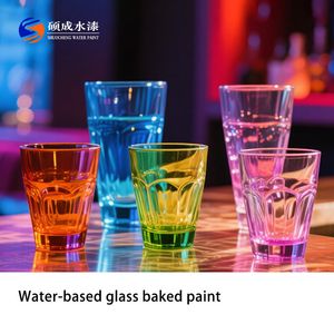 High Temperature Glass Bottle Baking Paint Durable Glass Paint for Glassware Coating