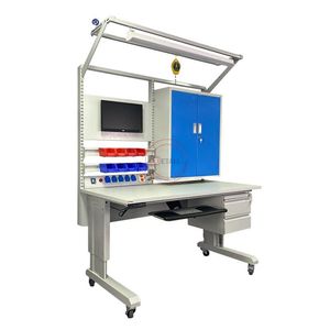 Adjustable Electric Work Table for Comfortable Woodworking