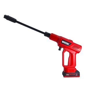 20V Wosai Mini Handheld Cordless China Washing Equipment Car Wash Machine High Pressure Car Washer
