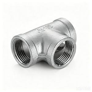 Carbon Stainless Steel 304 Forged Pipe Fittings Union Socket Weld Tee 3000#