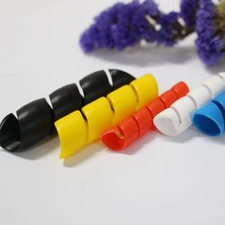 Rubber Hydraulic Hose Protector Spiral Sleeve PP Protective Sleeve