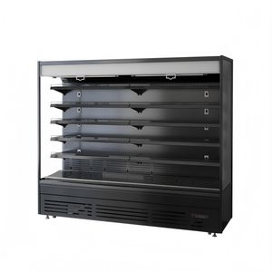 Commercial Drink Energy Saving Vertical Display Supermarket Coolersshowcase Fridge Open Display Refrigerator