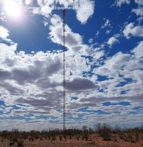 GSM Antenna Telecom Communication Telecommunication Steel Guyed Towers