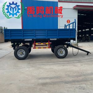 New 5-Ton Agricultural Trailer with Two Axles; Tractor Trailer with Two Axles Carriage