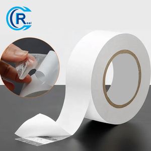 Nonwoven Solvent Acrylic Self Adhesive Paper Roll Thin Industrial Double Sided Tissue Tape