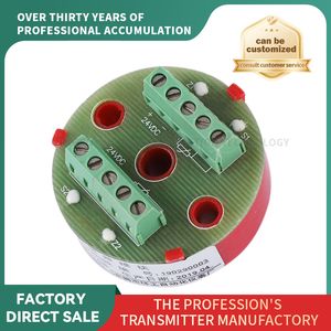 Dual PT100 Temperature Transmitter Dual Input Temperature Transmitter Module for Electromechanical Industry