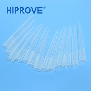 10μL, 200μL, 300μL, 1000μL, 1250μL, 5ml, 10ml PP Suitable for Many Brands Blue Yellow Transparent Pipette Tip