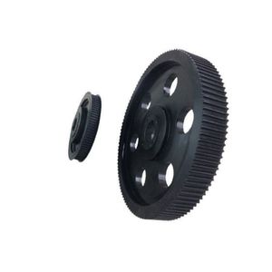 Black Oxide High Precision Timing Belt Pulley for Custom Applications