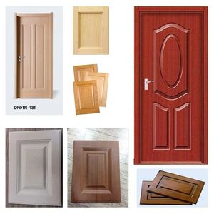 Interior Decoration PVC Foli Roll Wood Grain PVC Film PVC Membrane for Door