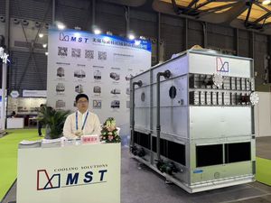 Closed Circuit Cooling Tower for Sewage Treatment - Energy Saving Type