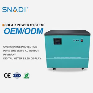 3kw 5kw 4.5kwh All in One Portable Solar Generator System with Lithium Battery