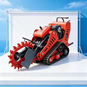 Versatile & High-Performance Hydraulic Tracked Trencher for Irrigation and Drainage Projects
