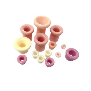 New Stock Arrivalmirror Surface Polishing Ceramic Eyel Ets with Slot Alumina Ceramic Guide for Yarn Spinning Machinery