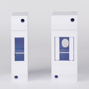 1 Way 2 Way MCB Distribution Box Plastic Electrical Circuit Breaker Enclosure