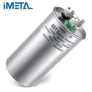 Aluminum Case Cbb65 Run Start Capacitor with 3 Terminal for Air Conditioner
