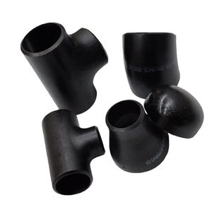 Water Supply Factory Price Elbow Tee Reducer Carbon Steel Pipe Fitting