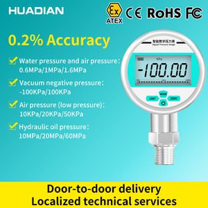 Low Pressure Gas Gauge Pressure Digital Gauge Pressure Digital Meter HVAC Digital Pressure Gauge Pressure Gauge 25 Bar