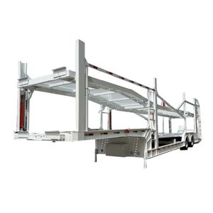 Car Carrier Semi-Trailer 2 or 3 Axles Spring Suspension Hauler Carrier Transport Semi Truck Trailer