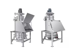 Stainless Steel Powder Feeding Station with Dust Free Small Bag