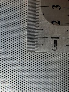 Baima Microporous Perforated Steel Panel Filter Metal Mesh