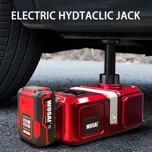 Wosai Multifunctional Portable 5 Ton 20V Car Electric Cordless Hydraulic Floor Jack with LED Light