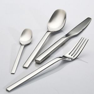 Luxury Golden Stainless Steel Cutlery Set for Banquets