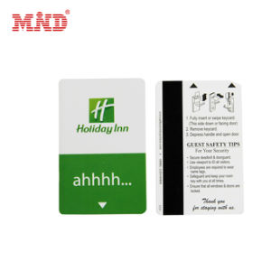 Hotel Key Card 13.56MHz RFID Card with Hi-Co Magnetic Stripe