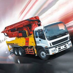 48m Mobile Beton Pump Truck for Construction Project