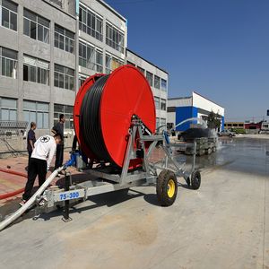Agricultural Hose Reel Sprinkler Irrigation Machine with Rain Gun for Farm Irrigation