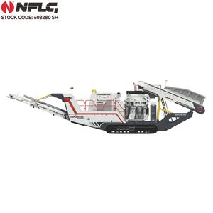 Large-Production Capacity Tracked Mobile Mining Stone Cone Crusher for Tunnel Construction Site