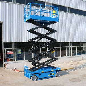 Mingyang 6m 8m 10m Aerial Work Electric Mobile Scissor Hydraulic Lift Tables Manlift Mobile Platform