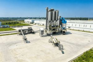10-20ton/Hour Simple Fully Automatic Dry Mix Concrete Mortar Tile Adhesive Thermal Insulation Gypsum Perlite Plaster Manufacturing Mixing Plant Batching Plant
