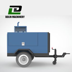 8 Bar 4.5m3/Min Best Rated Portable Air Compressor with Fawde Diesel Engine