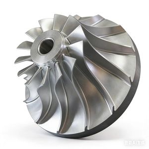 5 Axis OEM Grinding Turning Lathe High Temperature Resistance CNC Machining Stainless Steel Pump Impeller with Centrifugal Compressor Parts