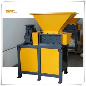 High Quality Small Copper and Aluminum Shredder Machine Double Shaft Shredder with Gearbox Wholesale