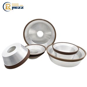 12V9 Diamond Grinding Wheel Resin Bond Diamond Grinding Wheels for Face Grinding Carbide Saw Blades