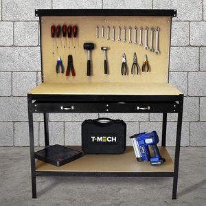 Affordable Anti-Static Working Bench Table for Repairing with Pegboard