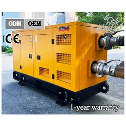 6 Inch Silent Diesel Water Pump 360m³/H High Flow Self-Priming Trash Pump