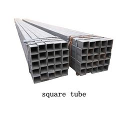 China Supply Q195 Low Carbon Black Steel Hot DIP Galvanized Coating Square Tube/Rectangular Hollow Tubular Steel Pipe