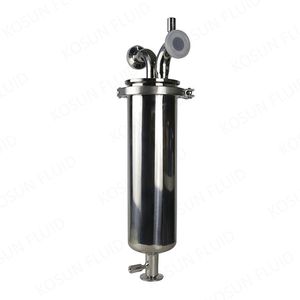 Stainless Steel Sanitary Single Round Filter Housing of Fbt