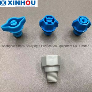 Cleaning Plastic PP Quick Release Waterjet Flat Fan Hollow Cone Full Cone Spray Nozzle