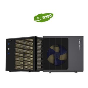 15% Energy Reduction R290 Air Source Integrated Inverter 12kw Water Heater Heat Pump