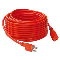 50FT Outdoor NEMA 5-15A Power Extension Cable